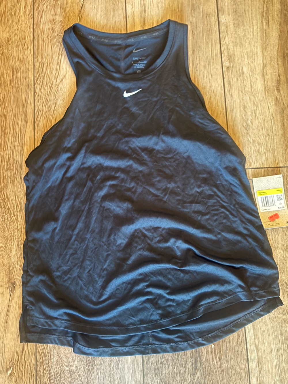 NWT Nike women’s Black Dri-FIT Tank Top